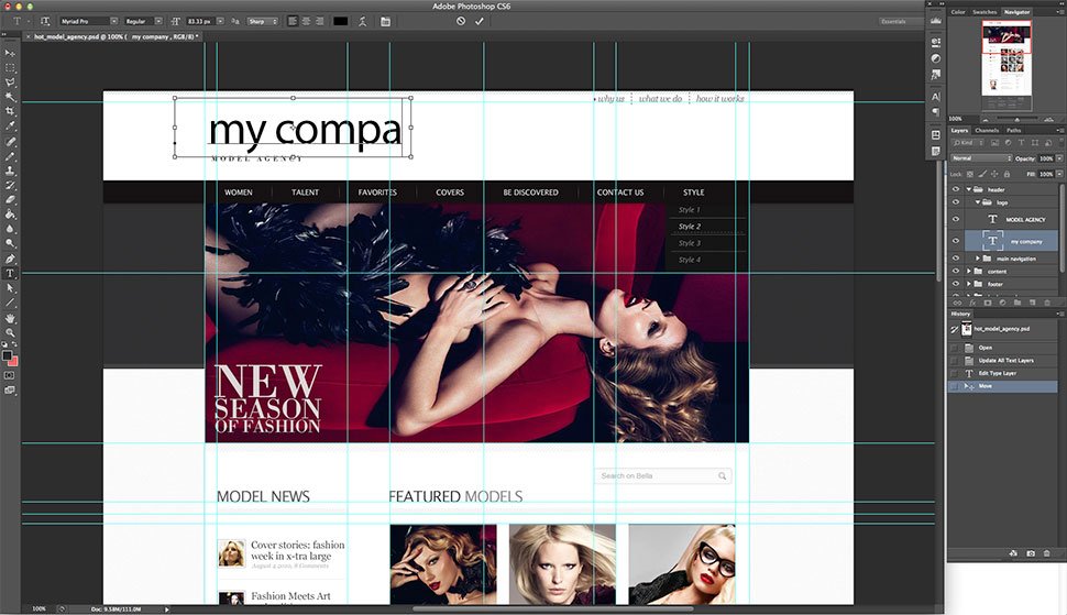 How to Change Colors in a PSD